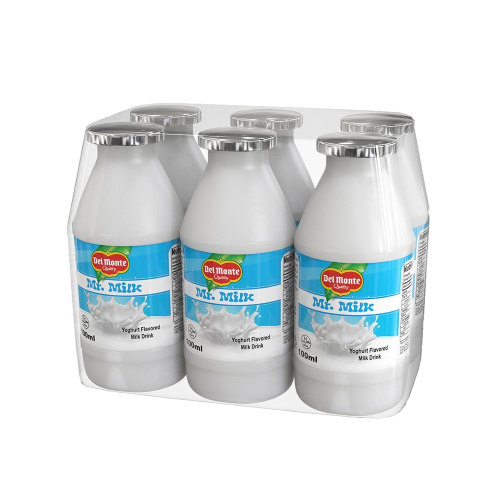 Del Monte Mr. Milk Plain Yogurt 100ml x 6's