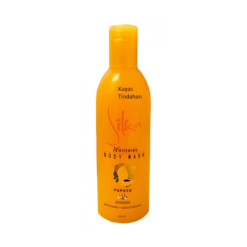 Silka Body Wash Whitening Papaya 200ml