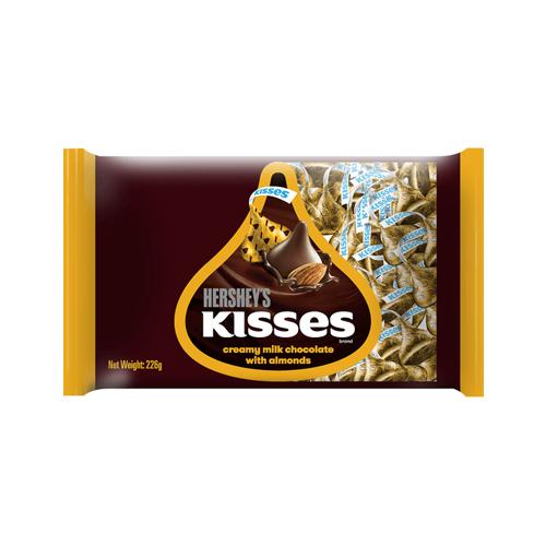 Hershey's Kisses Milk Chocolate w/ Almond 226g (8oz)