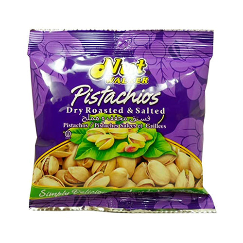 Nut Walker Nuts Pistachios Dry Roasted And Salted 35g