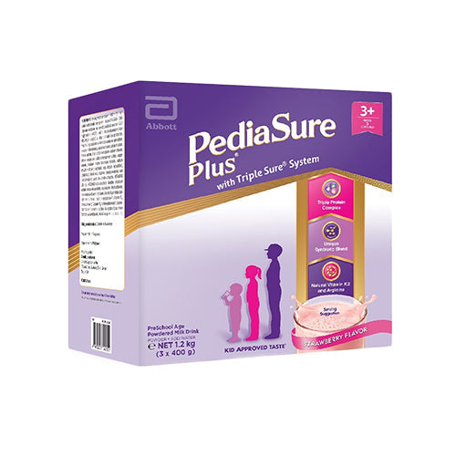 Pediasure Plus Strawberry Flavor 1.2kg
