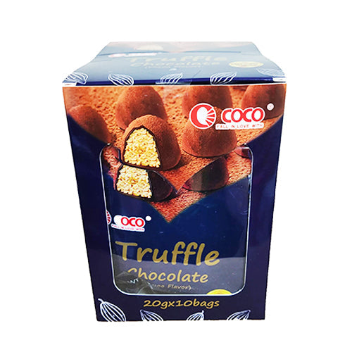 Coco Truffle Chocolate Cocoa Flavor 20g x 10's