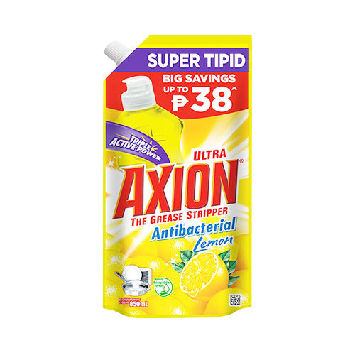 Axion Dishwashing Liquid Lemon 850ml