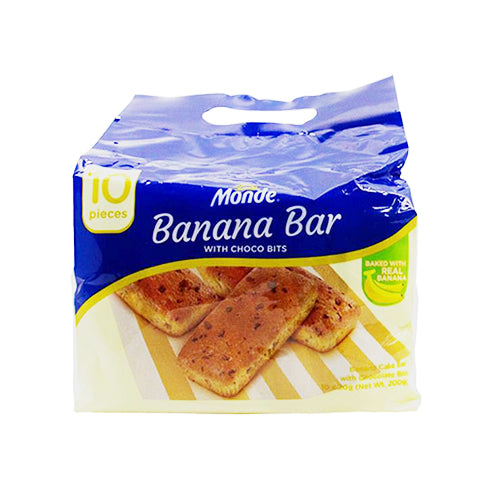 Monde Banana Bar 20g X 10's