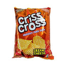 Criss Cross Crisscut Fries Snax Creamy Cheese 65g