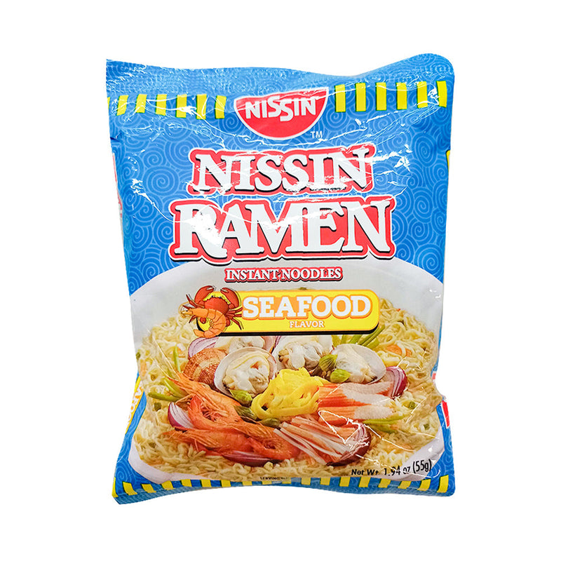 Nissin Instant Noodles Ramen Seafoods 55g