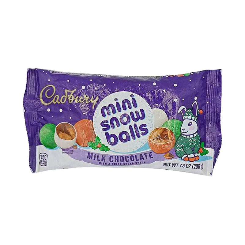 Cadbury Mini Snow Balls Milk Chocolate 206g (7.3oz)