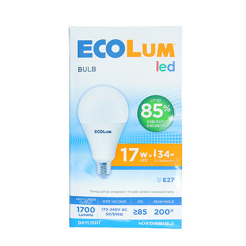 EcoLum Led Bulb 17W Daylight E27