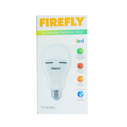 Firefly Rechargeable Emergency Bulb 10W FEL110DL