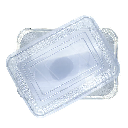 MNM TB250 Foil Tray w/ Plastic Lid 5's