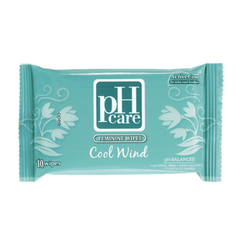 Ph Care Feminine Wipes Cooling Comfort 10's