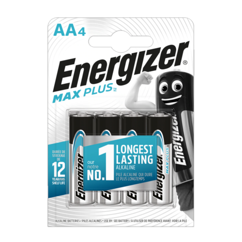 Energizer Max Plus AA 4's