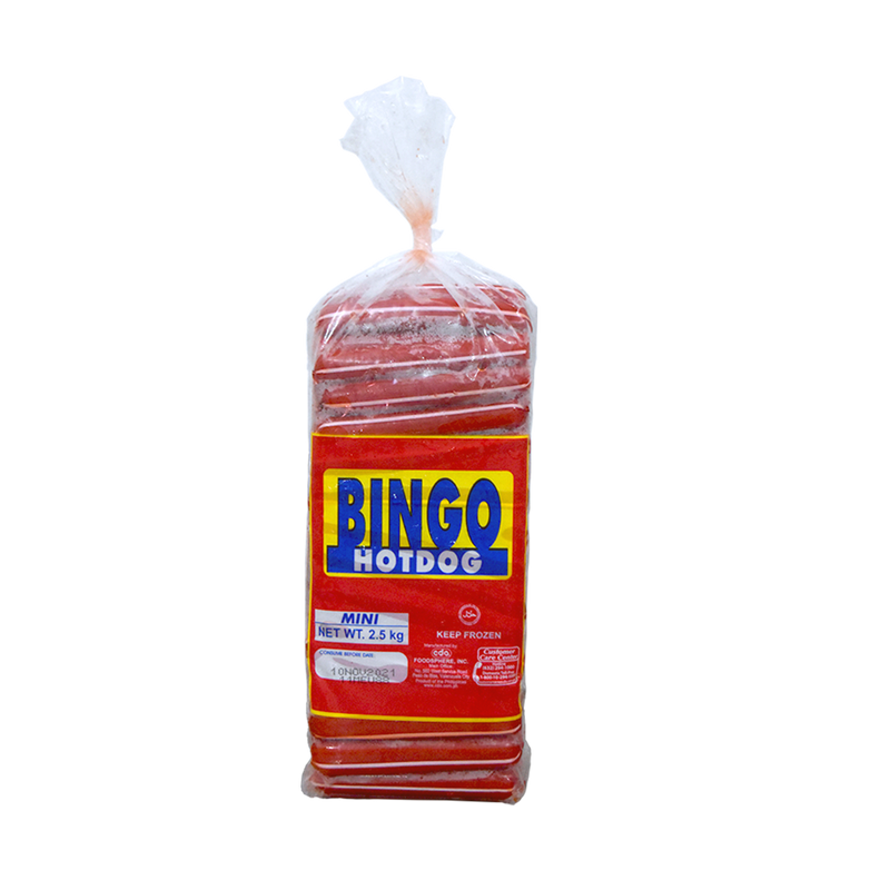 CDO Holiday Bingo Hotdog Mini 2.5kg