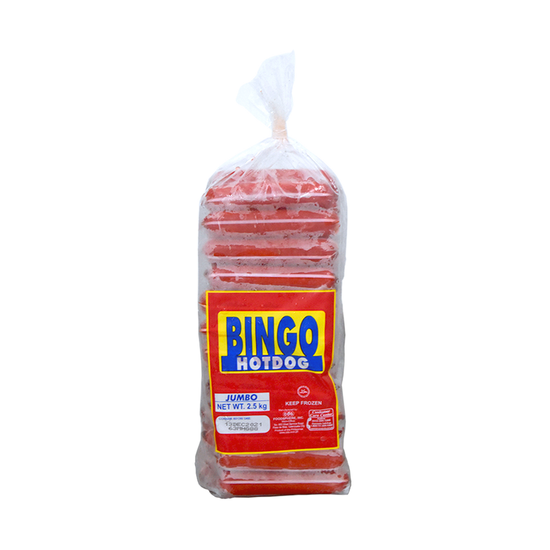 CDO Holiday Bingo Hotdog Jumbo 2.5kg