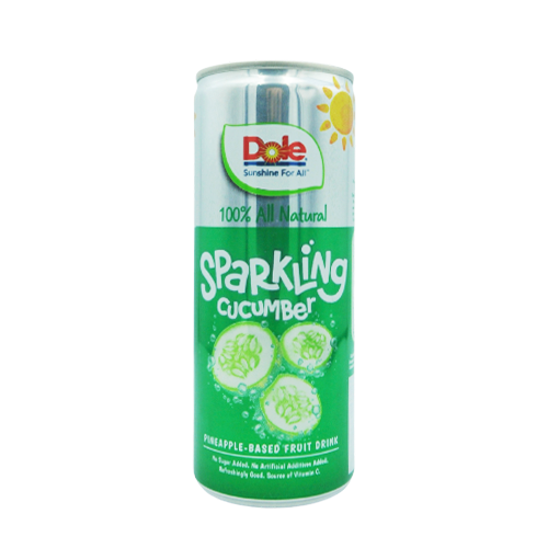 Dole Sparkling Fruit Drink Cucumber 240ml