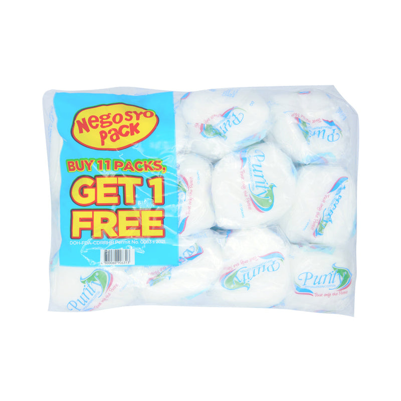Purity Absorbent Cotton 10g x 11's + 1