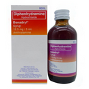 Benadryl Syrup 12.5mg/5ml 60ml