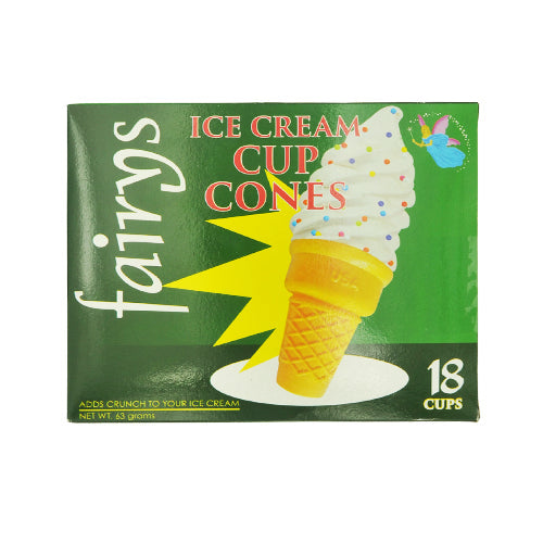 Fairy's Ice Cream Cup Cones 18's