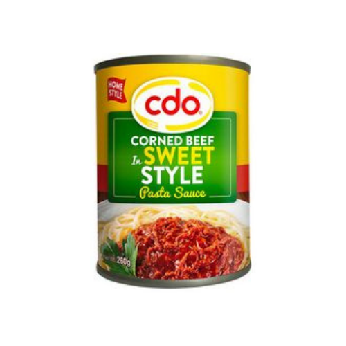 CDO Corned Beef In Sweet Style Pasta Sauce 260g