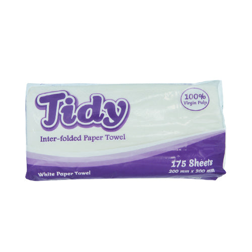 Tidy Interfolded Paper Towel White 175's