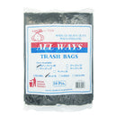 Always Trash Bag Black XL 18.5 x 18.5 x 40 10's