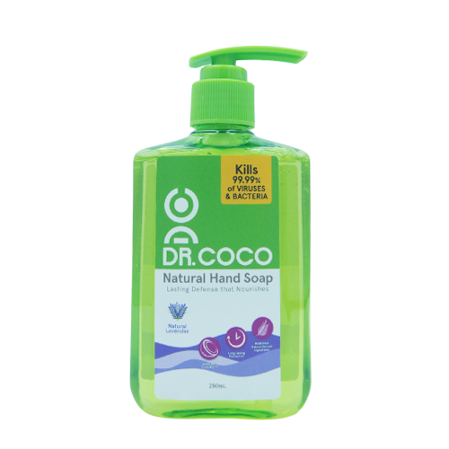 Dr. Coco Natural Hand Soap Lavender Pump 250ml