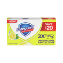 Safeguard Soap Lemon Fresh 175g x 3's Value Pack