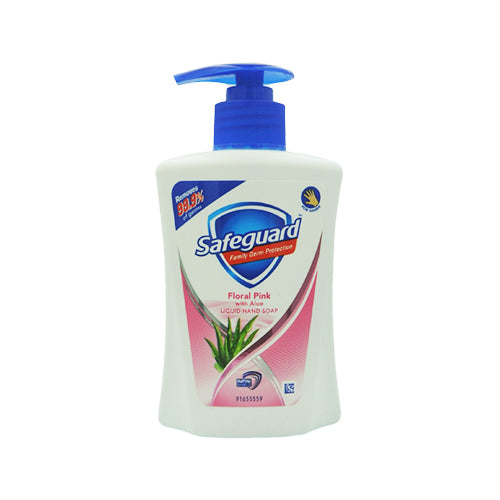 Safeguard Liquid Hand Soap Floral Pink Pump 225ml