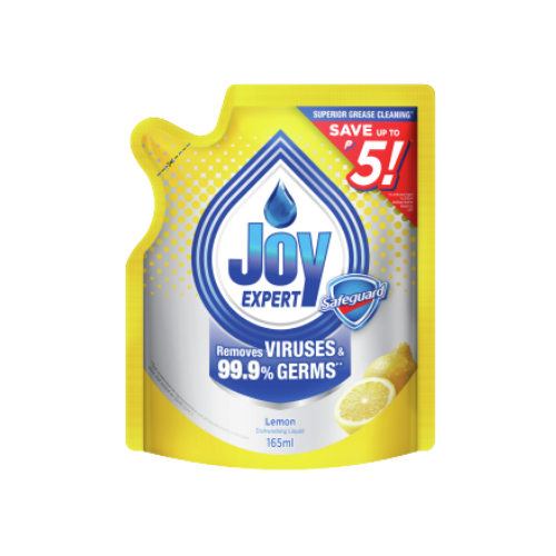 Joy Dishwashing Liquid Expert Lemon 165ml