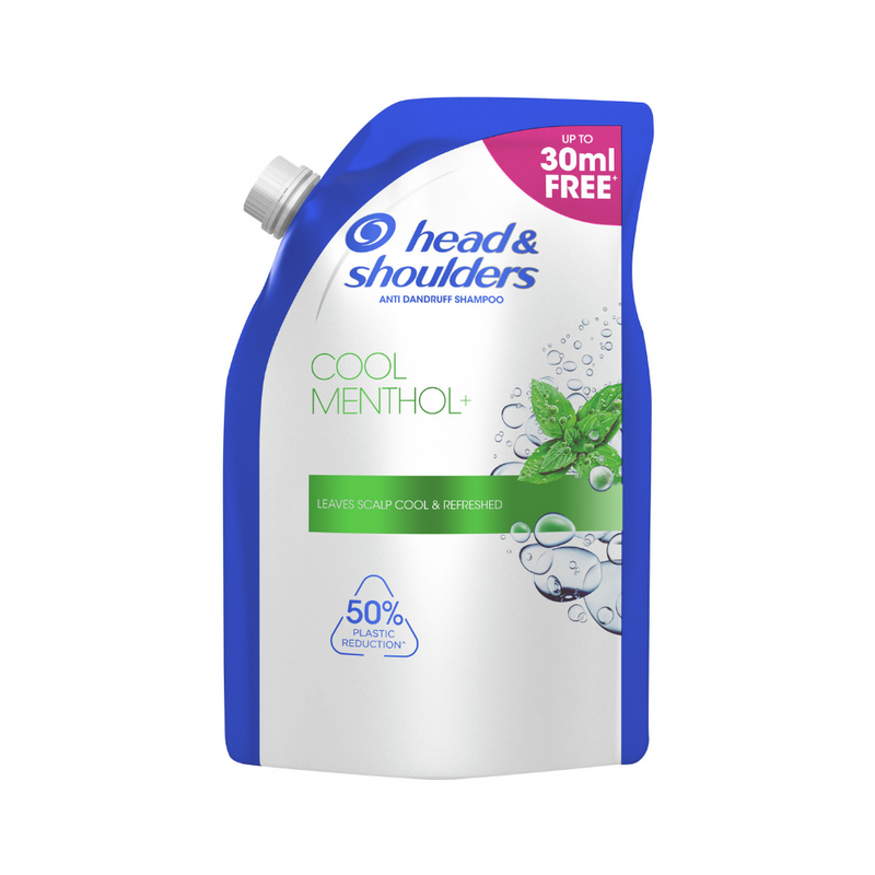 Head N Shoulders Shampoo Cool Menthol Refill 420ml