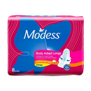 Modess Ultra Thin Body Adapt Longs With Wings 8's