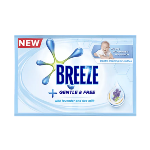 Breeze Liquid Detergent Gentle And Free 60ml