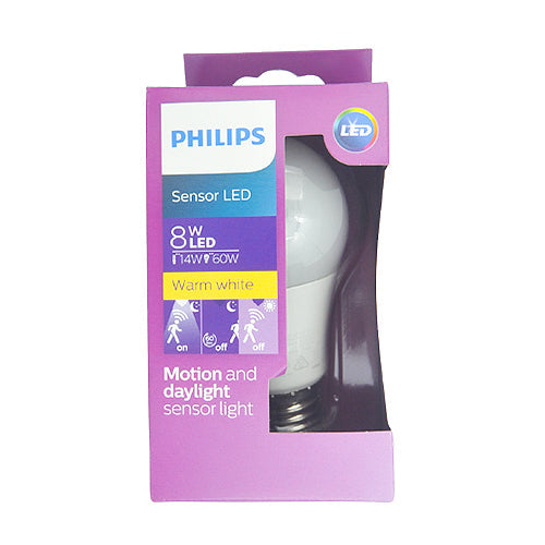 Philips Sensor LedBulb 8W Warm White