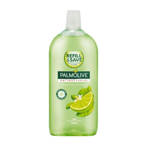 Palmolive Antibacterial Hand Soap Refill Lime 500ml