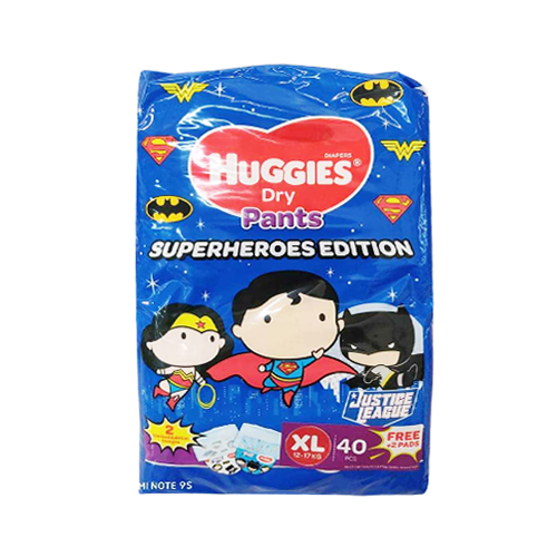 Huggies Dry Pants Diaper Jumbo XL 40's + 2's