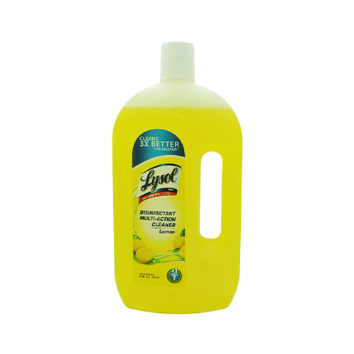 Lysol Disinfectant Cleaner Lemon 900ml