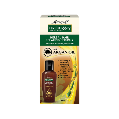 Moringa O2 Malunggay Herbal Hair Serum With Argan Oil 55ml