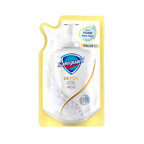 Safeguard Body Wash Detox Pure White SUP 400ml