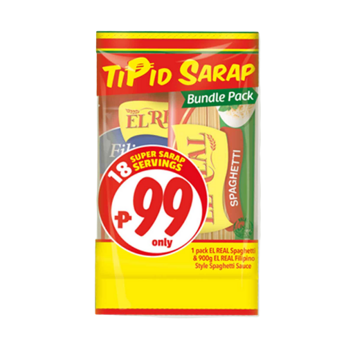 El Real Sarap Filipino Style (Spag Sauce and Pasta)