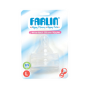 Farlin Wideneck Silicone Nipple Blister Card Large 2's