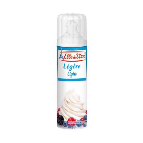 Elle N' Vire UHT Cream Whipped Cream Aerosol 250g